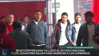 Para enfrentar a Argentina: la Selección Peruana ya llegó al Estadio Nacional [VIDEO]