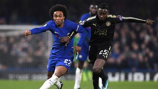 Chelsea empató 0-0 ante Leicester City en Stamford Bridge por Premier League