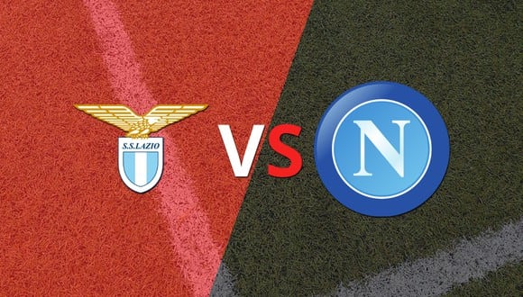 Arranca el segundo tiempo del empate entre Lazio y Napoli