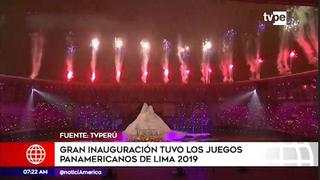 Revive la espectacular ceremonia de inauguración de los Juegos Panamericanos Lima 2019