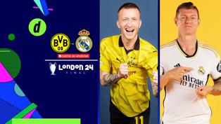Final Champions League ¿cuánto paga Borussia Dortmund vs. Real Madrid?