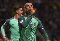 En el área y de '9': Cristiano anotó doblete y es máximo goleador de Eliminatorias europeas [VIDEO]