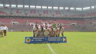 Sudamericano Femenino Sub-17: Perú cayó 8-0 con Venezuela en el debut