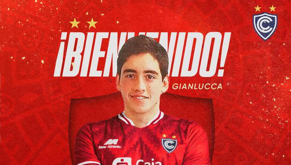 Gianlucca Fatecha es el nuevo refuerzo de Cienciano para la temporada 2023. (Foto: Prensa Cienciano)