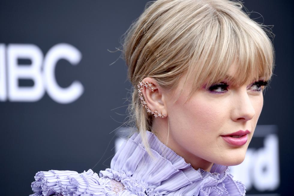 Taylor Swift llegó a la versión 2019 de los Billboard para sorprender a todo el mundo. (Fotos: AFP)