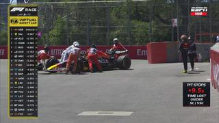 Tras nueve vueltas: ‘Checo’ Pérez abandonó el GP de Canadá por problemas en el motor [VIDEO]