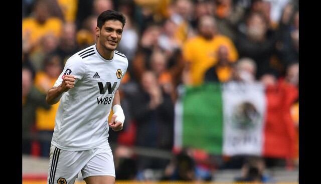 Raúl Jiménez. (Foto: AFP)