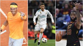 ¡Con Ronaldo, LeBron James y Messi! Los deportistas más populares del mundo