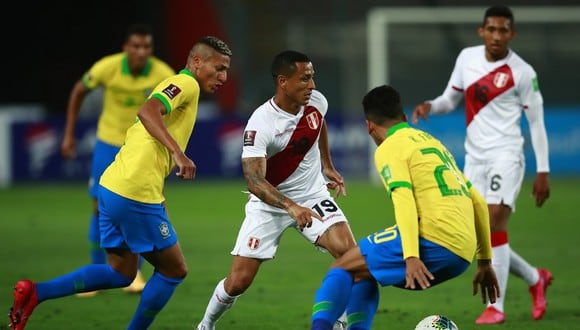Perú vs. Brasil: las imágenes del partido en el Estadio Nacional por las Eliminatorias Qatar 2022. (Foto: AFP)