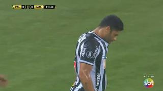 ¡El palo le dijo que no! Hulk falló penal para Mineiro vs. Palmeiras por Copa Libertadores [VIDEO]