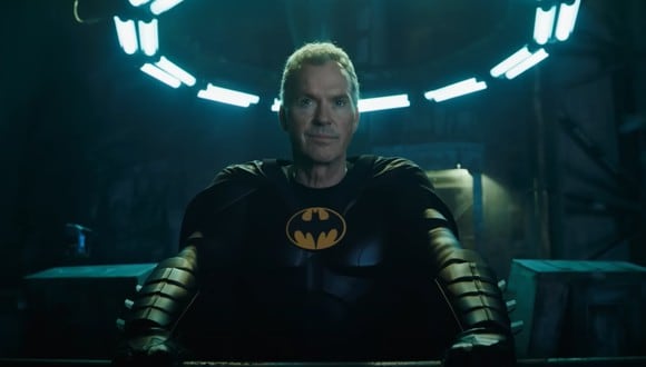 En "The Flash", Michael Keaton regresa para interpretar a Batman. (Foto: Captura/Flash-Warner Bros. Pictures Latinoamérica)