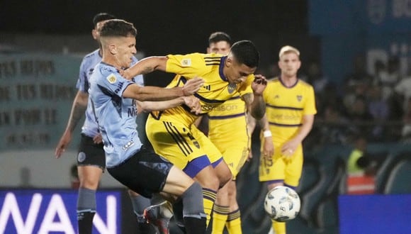 Boca vs. Belgrano en partido por Copa de la Liga Profesional 2023. (Foto: Boca Juniors)