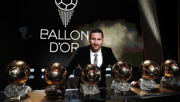 Lionel Messi ganó el último Balón de Oro de su carrera en 2019. (AFP)