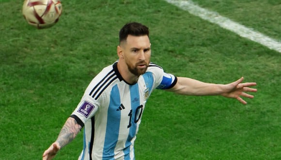 Argentina le gana a Francia 1-0 con gol de Messi en la final de la Copa del Mundo Qatar 2022 | Foto: AFP
