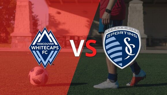 Comenzó el segundo tiempo y Vancouver Whitecaps FC está empatando con Sporting Kansas City en el estadio BC Place