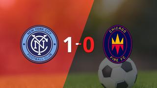 En su casa New York City FC derrotó a Chicago Fire 1 a 0