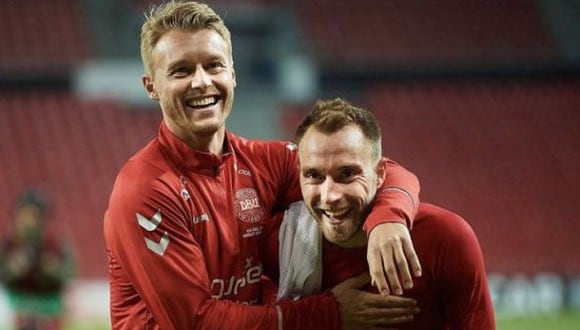 Simon Kjaer es el actual capitán de la Selección de Dinamarca, que clasificó a semifinales de la Eurocopa 2021. (Foto: Getty Images)