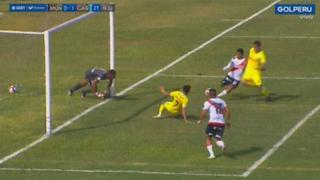 Pero qué ven mis ojos: Hernán Rengifo falló increíble ocasión de gol debajo del arco [VIDEO]