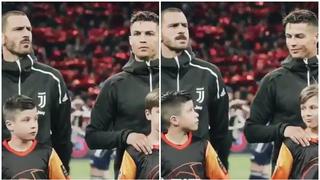 Lo más cercano a la felicidad: el gesto de crack de Cristiano con un niño en la Champions League [VIDEO]