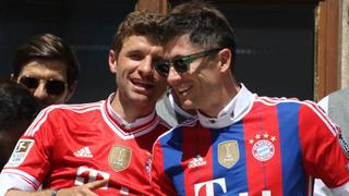 Envió un ‘recado’: Müller se dirigió a Lewandowski tras sorteo de Champions 