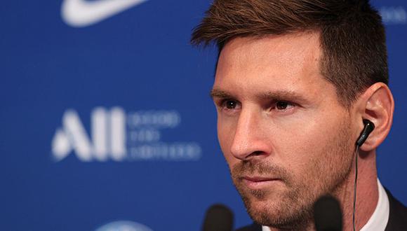 Lionel Messi firmó dos años de contrato con el PSG a mediados de 2021. (Foto: Getty)