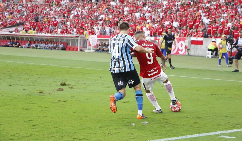 Internacional vs. Gremio con Paolo Guerrero por final del Campeonato Gaúcho. (Foto: Agencias)