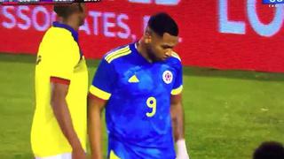 Estaba solo: Morelos falló clara ocasión para Colombia ante Ecuador por amistoso en New Jersey [VIDEO]