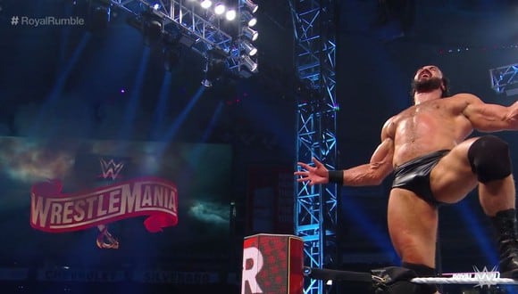 Royal Rumble 2020: Drew McIntyre ganó la Batalla Real e irá a WrestleMania 36. (Twitter)