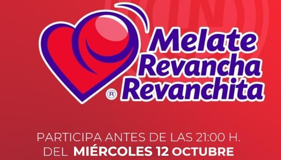 Melate Revancha y Revanchita EN VIVO de 12 de octubre: resultados de la Loteria Nacional (Foto:@lotenal).