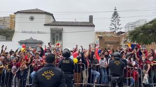 Nada visitantes: así fue el impresionante banderazo venezolano antes del partido con Perú [VIDEO]