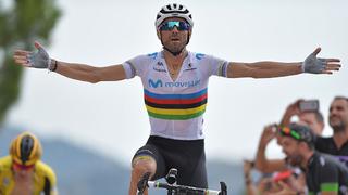 ¡Celebra el local! Alejandro Valverde ganó la Etapa 7 de la Vuelta a España 2019