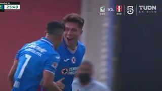 Cabezazo y gol: Rodrigo Huescas marcó el 1-0 de Cruz Azul vs. Pumas [VIDEO]