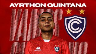 Carlos Stein reclamó tener contrato vigente con Ayrthon Quintana, nuevo refuerzo de Cienciano