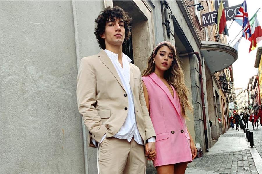 Danna Paola y Jorge López. (Foto: Instagram)