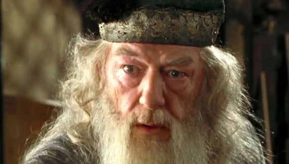 Michael Gambon como Albus Dumbledore en la saga “Harry Potter” (Foto: Warner Bros.)