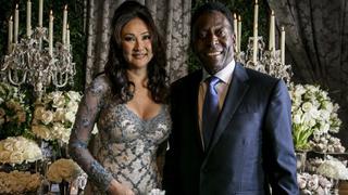 Pelé se casó por tercera vez con empresaria 25 años más joven que él