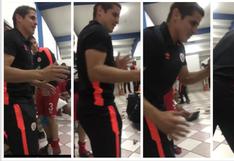 Universitario: Aldo Corzo celebró el triunfazo en Cusco con el 'baile del robot'