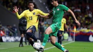 Ecuador vs. Irak (0-0) por amistoso previo a Qatar 2022: video y resumen del partido 