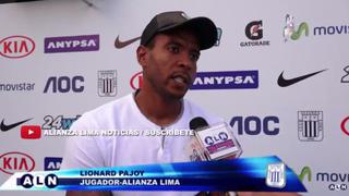 Pajoy sería titular en Alianza Lima ante Independiente: explicó cómo preparan el partido de Copa