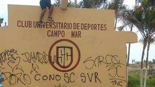 Sporting Cristal: "Nos solidarizamos con Universitario por las pintas en su sede de Campo Mar"