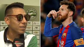 Messi y el exjugador de Real Garcilaso que quiere ser como él: "Ya empecé a vomitar"