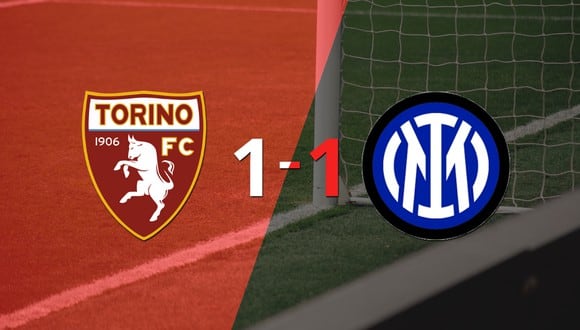 Torino e Inter se repartieron los puntos en un 1 a 1