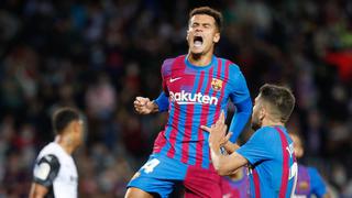 “Solo yo sé lo que he sufrido”: Coutinho, tras anotar con el Barça once meses después