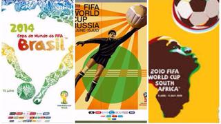Rusia 2018 homenajea a Lev Yashin: los pósters de la historia de los Mundiales