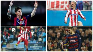 Barcelona vs Atlético de Madrid: los mejores duelos del partido