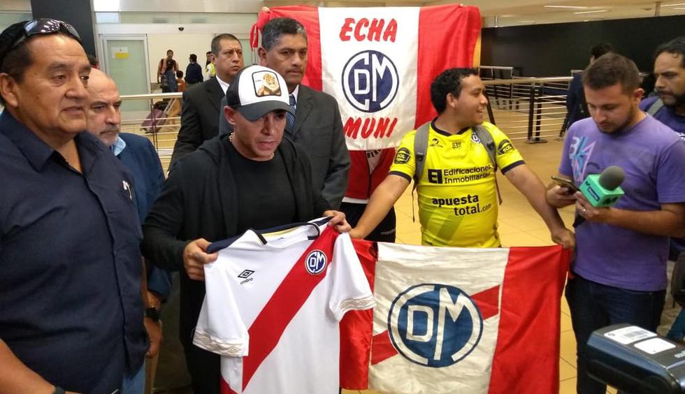 Arévalo Ríos llega a la 'Academia' procedente de Libertad de Paraguay. (Fotos: Francisco Neyra)