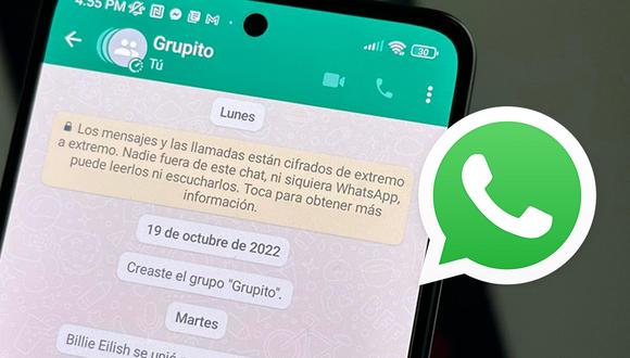 WhatsApp simplificó el proceso para que veas los grupos en común que tienes con alguien. (Foto: Depor)