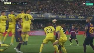 Genio, genio, genio: Messi marcó de tiro libre y empezó la heroica del Barcelona en La Cerámica [VIDEO]
