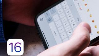 Cómo usar el trackpad en el teclado del iPhone con iOS 16