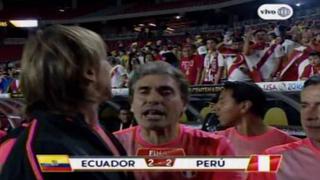 Selección Peruana: Ricardo Gareca perdió los papeles con hinchas